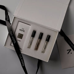 GIFT BOX - THE NOTE., front side